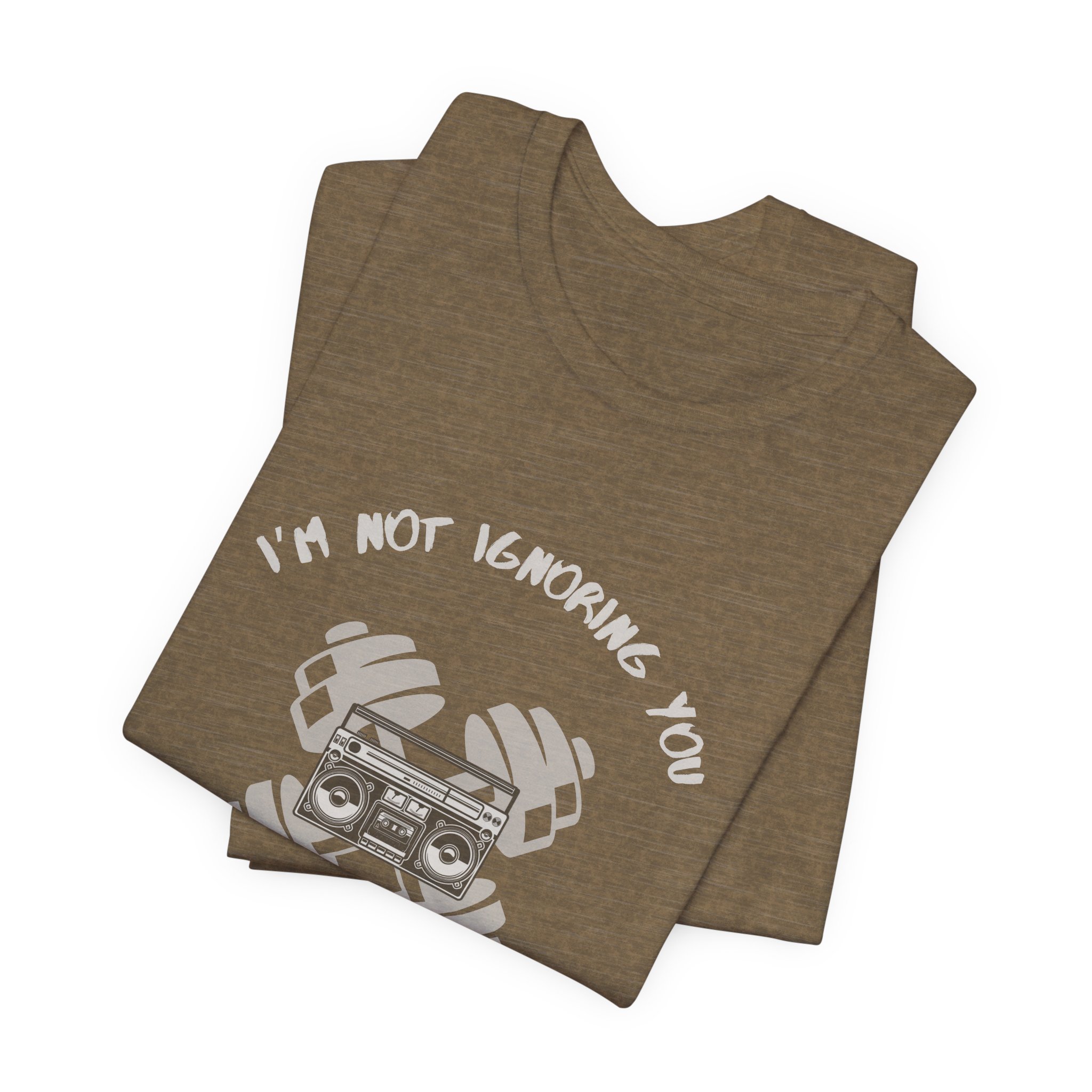 I'm Not Ignoring You...I'm Just in My Zone-Unisex Jersey Short Sleeve Tee - Image 23