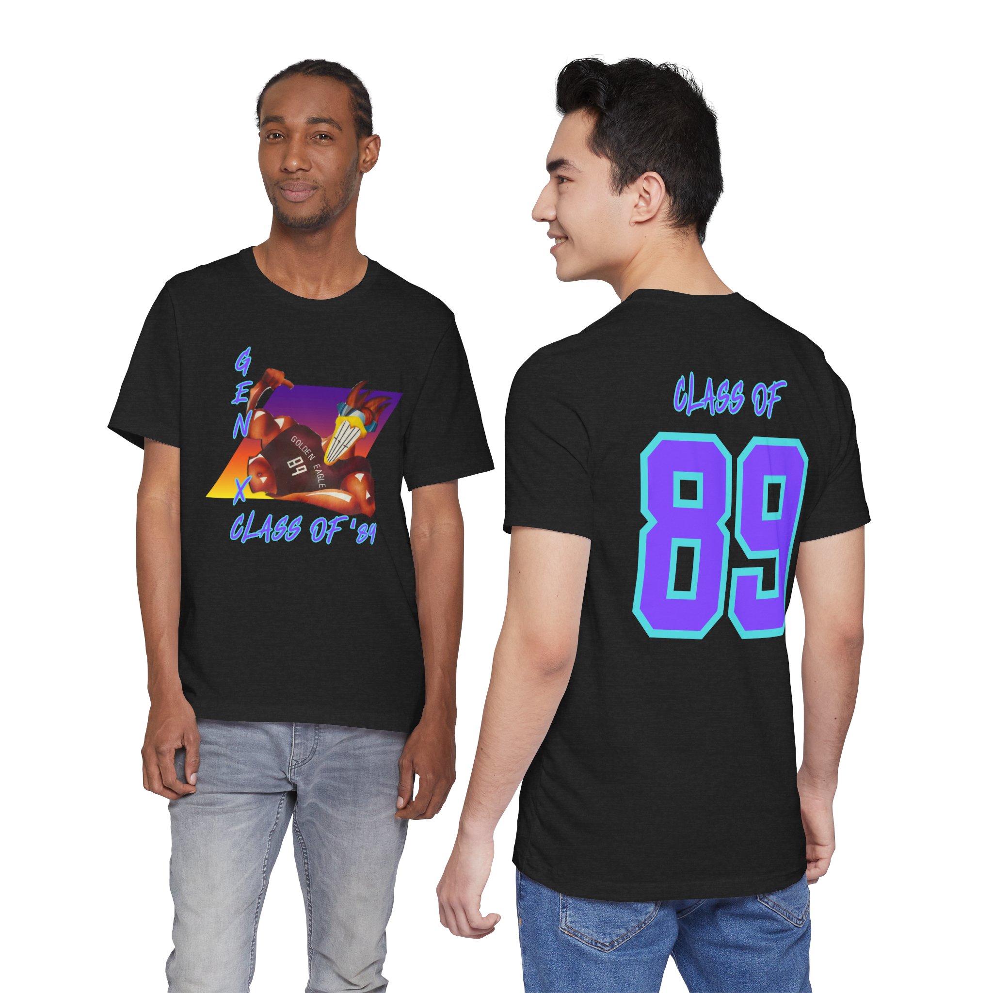 Gen X Class of '89.-Unisex Jersey Short Sleeve Tee