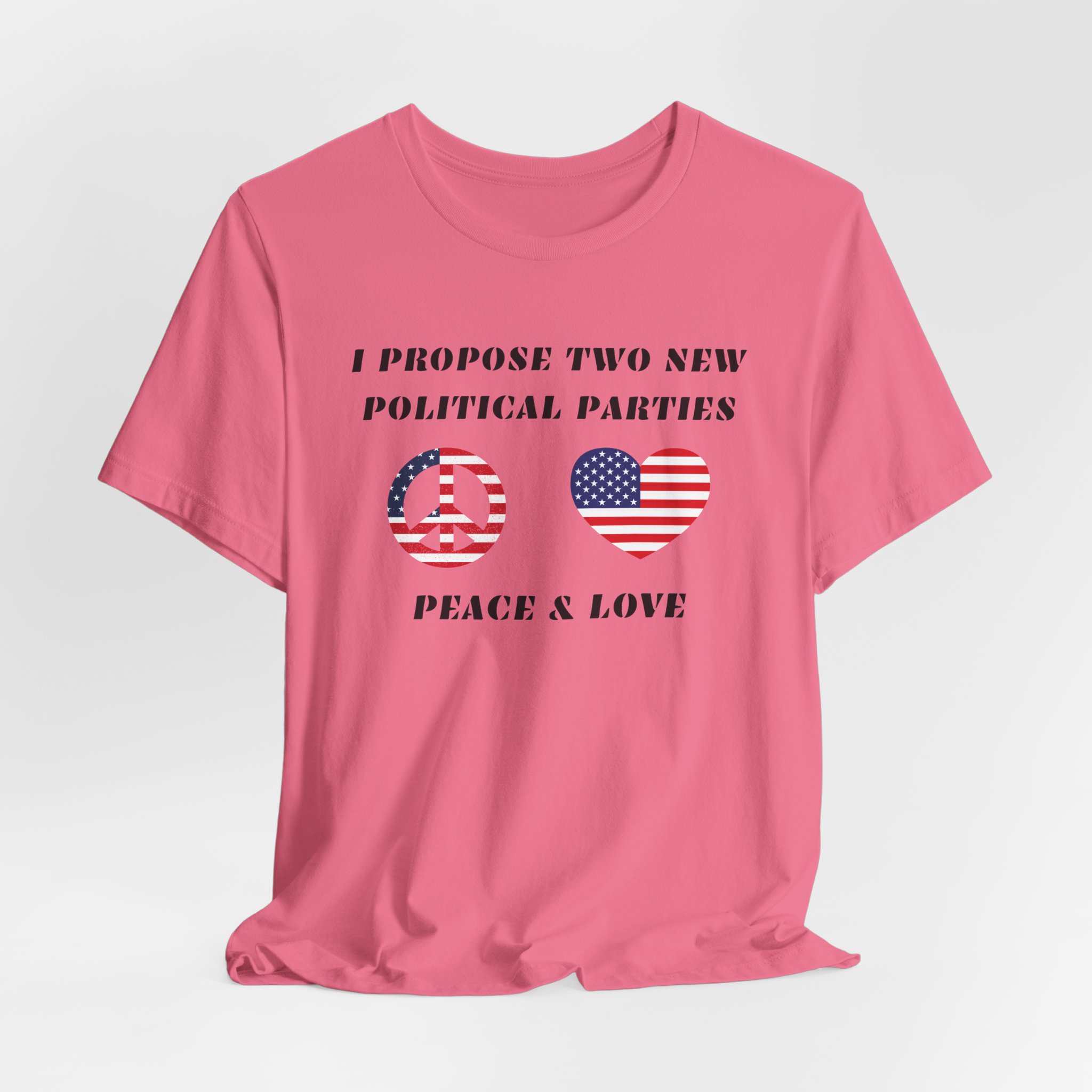 I Propose Two New Political Parties-Unisex Jersey Short Sleeve Tee - Image 64