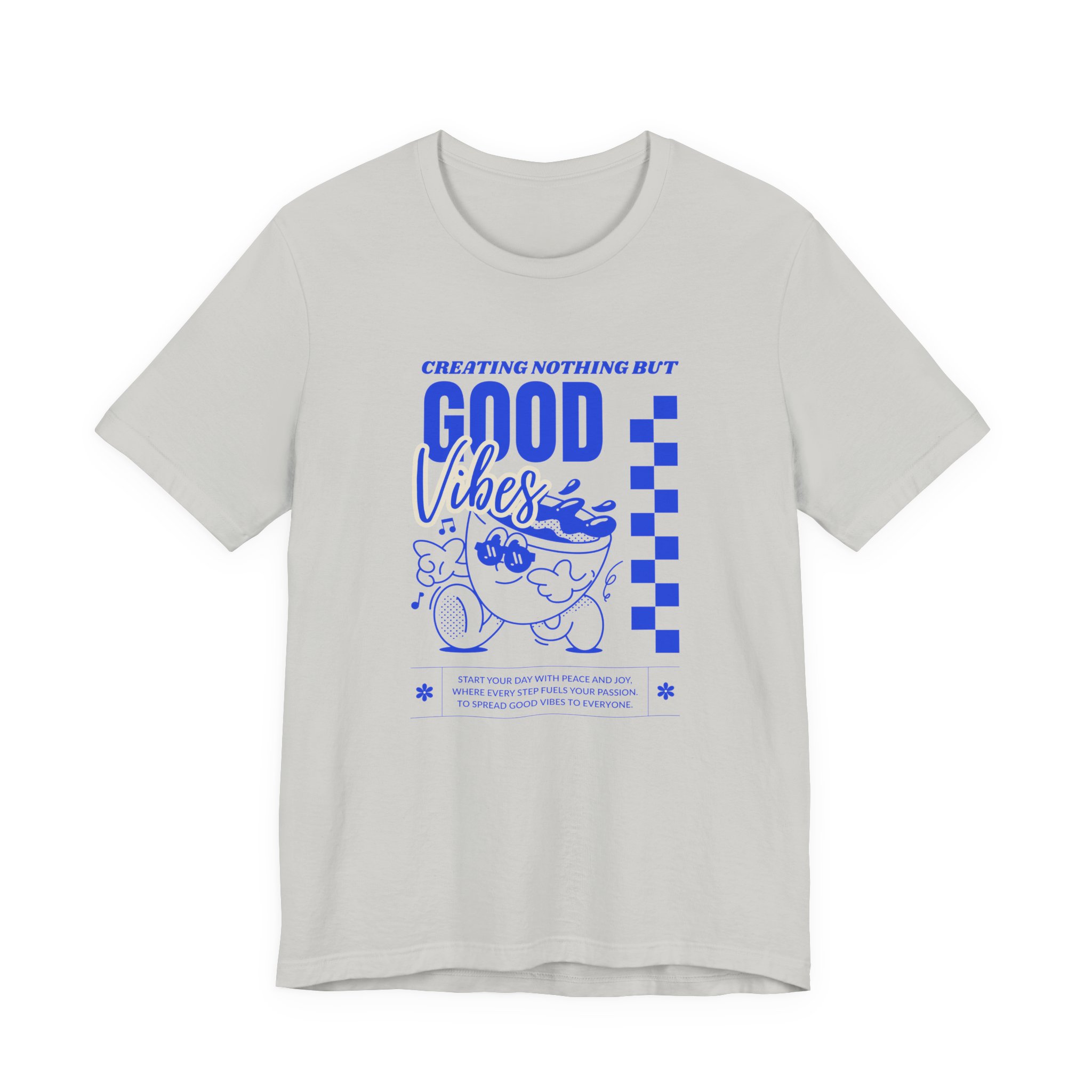 Creating Nothing But Good Vibes-Unisex Jersey Short Sleeve Tee - Image 21