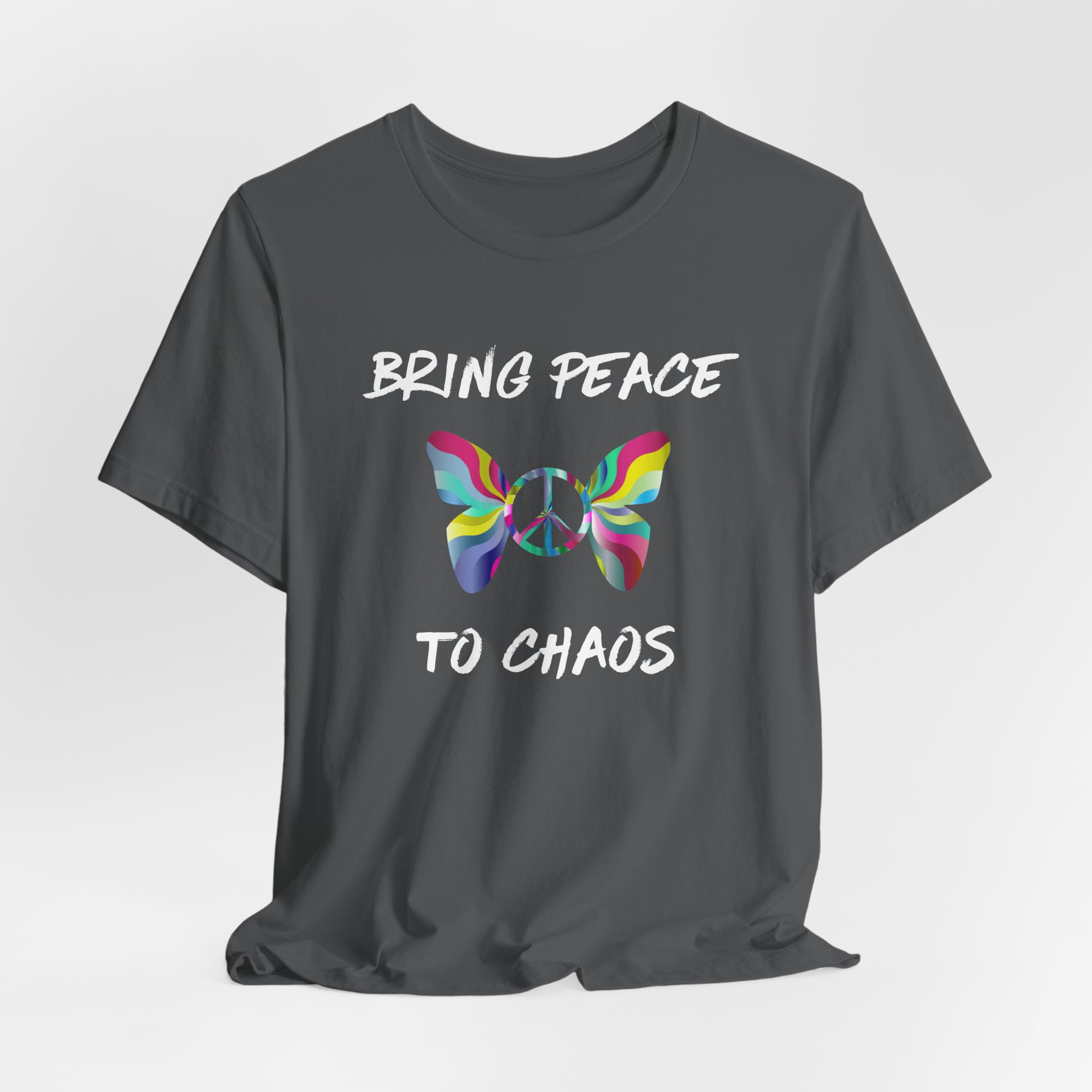 Bring Peace to Chaos-Unisex Jersey Short Sleeve Tee - Image 44