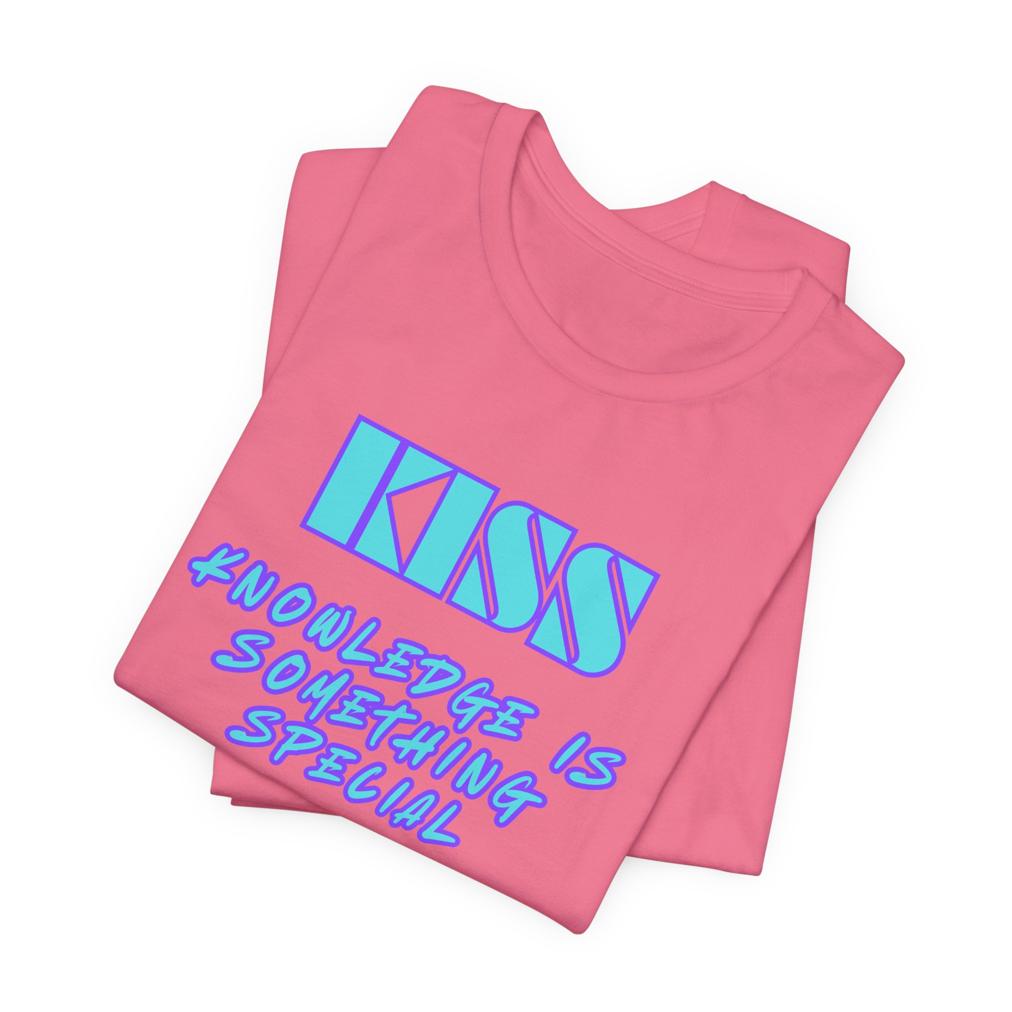 KISS-Knowledge is Something Special-Unisex Jersey Short Sleeve Tee - Image 63