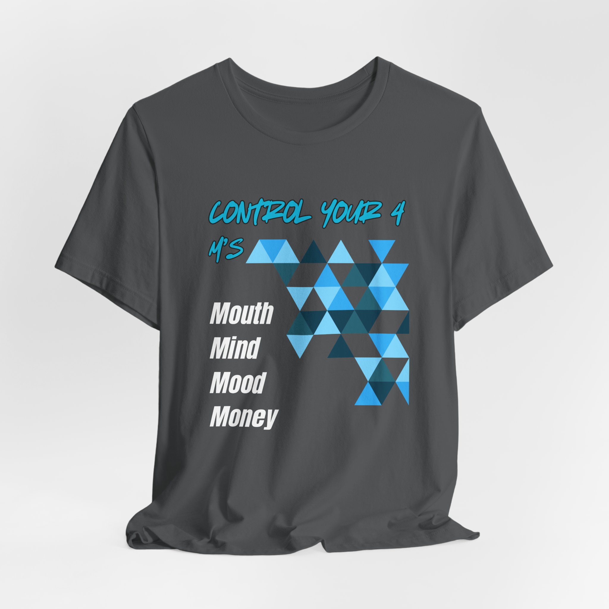 Control Your 4 M's-Unisex Jersey Short Sleeve Tee - Image 32