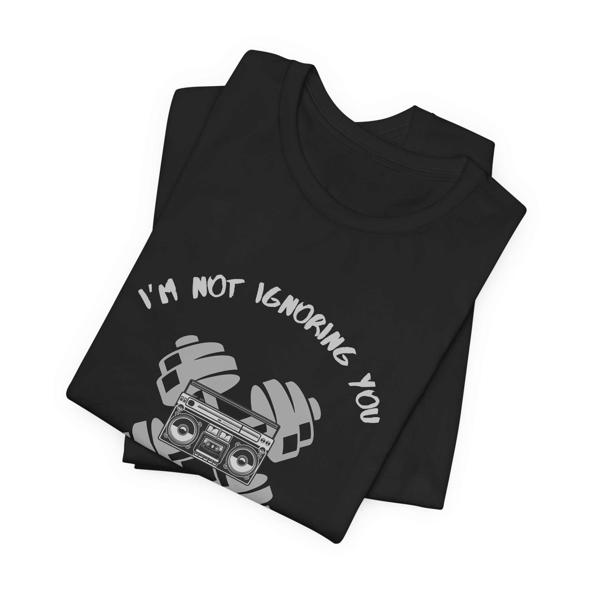 I'm Not Ignoring You...I'm Just in My Zone-Unisex Jersey Short Sleeve Tee - Image 15