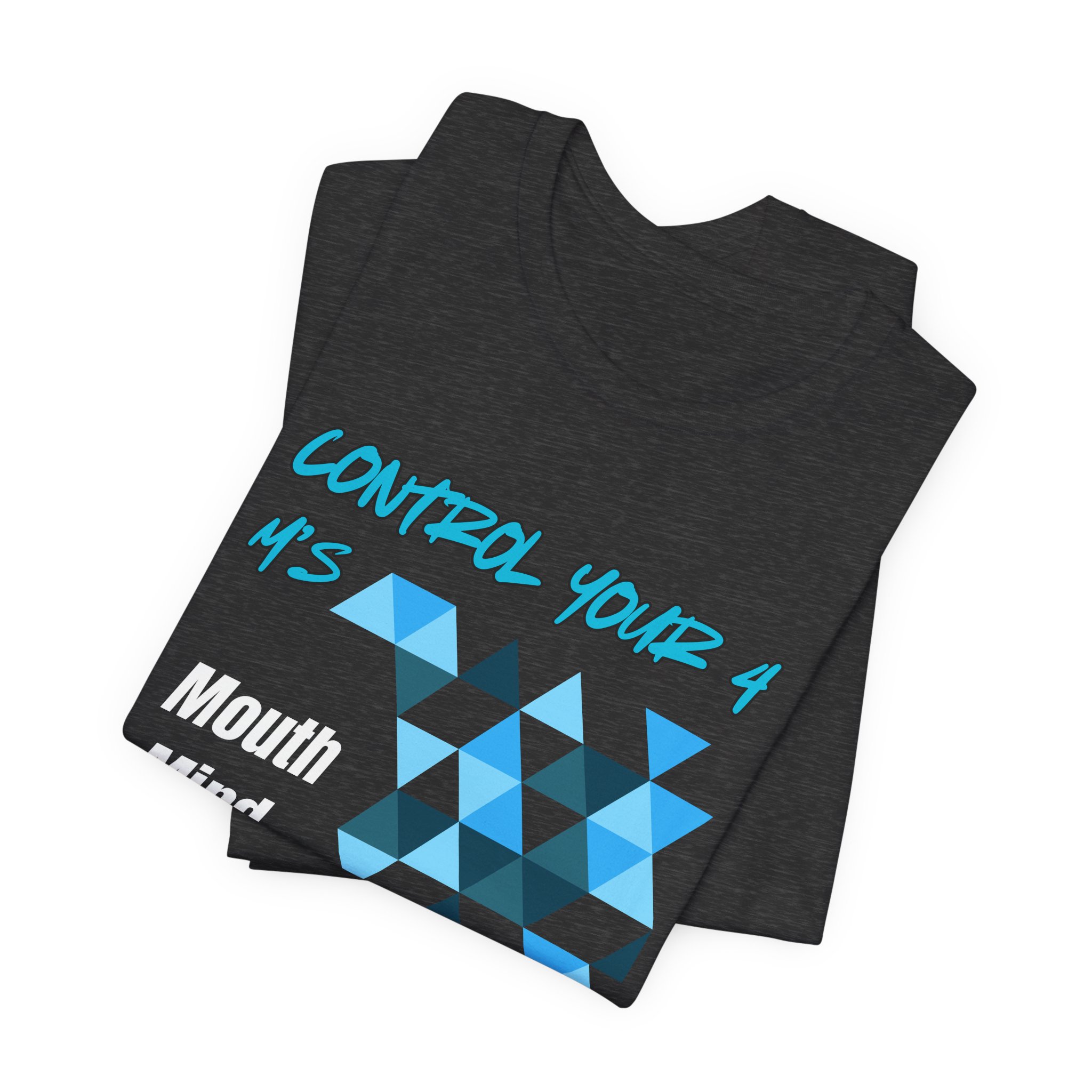 Control Your 4 M's-Unisex Jersey Short Sleeve Tee - Image 35