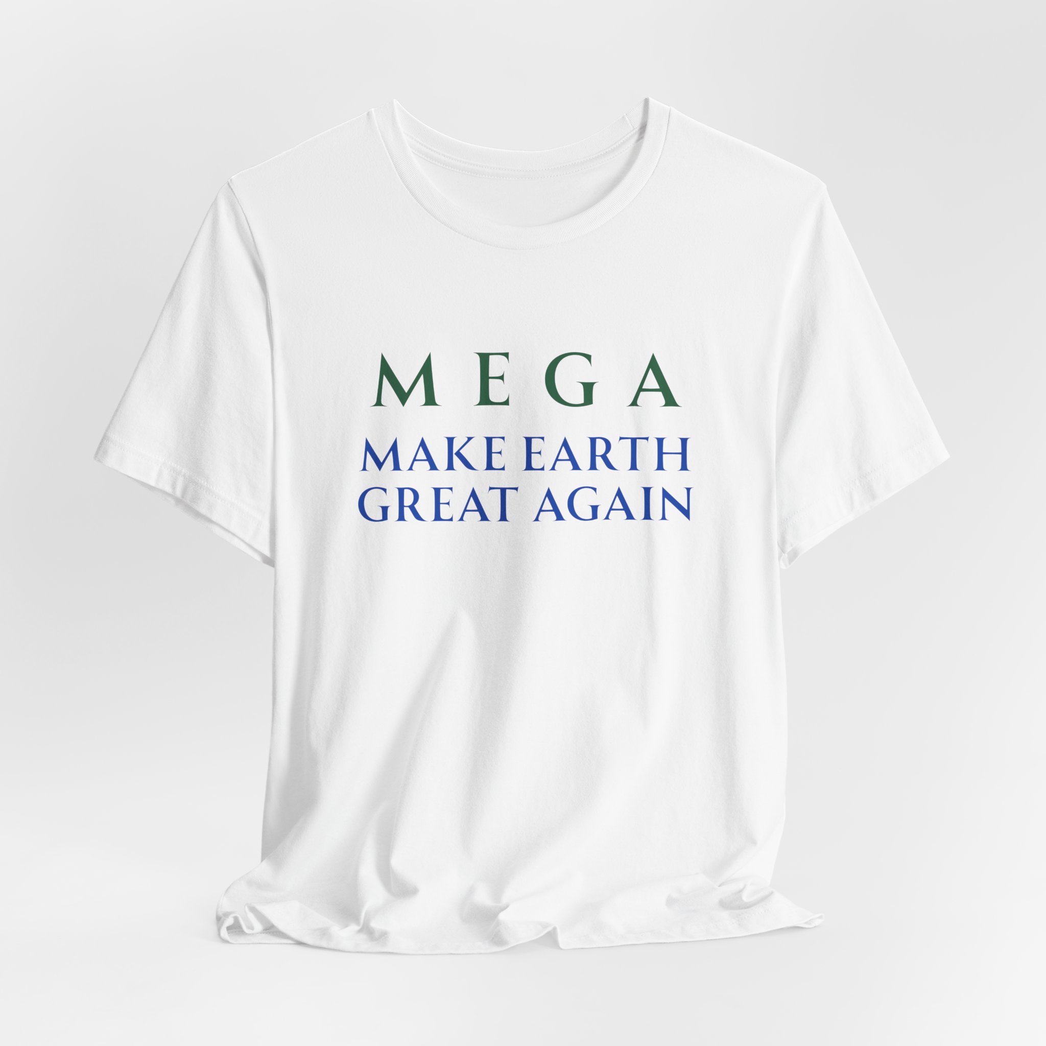 MEGA Make Earth Great Again-Unisex Jersey Short Sleeve Tee - Image 4