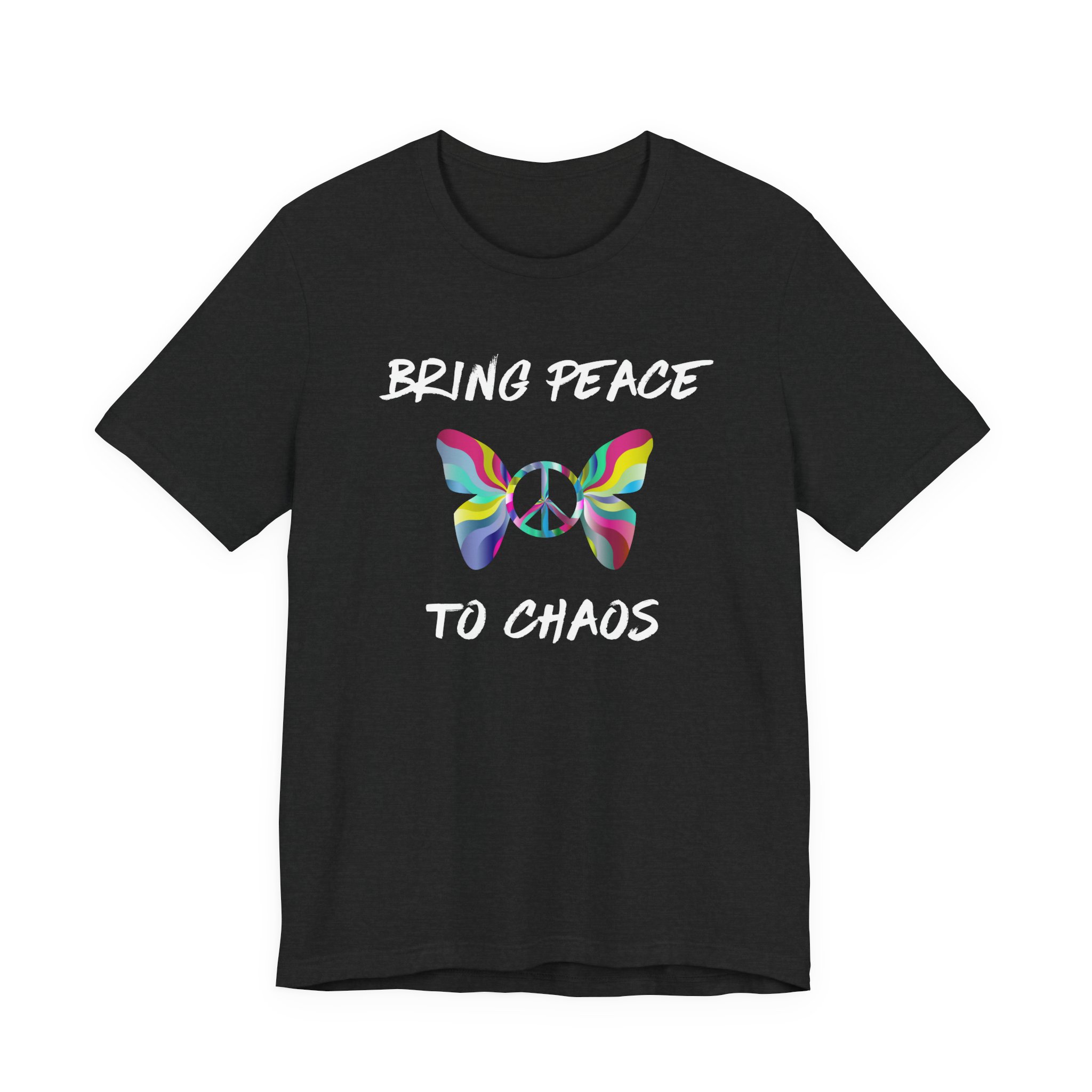 Bring Peace to Chaos-Unisex Jersey Short Sleeve Tee - Image 5