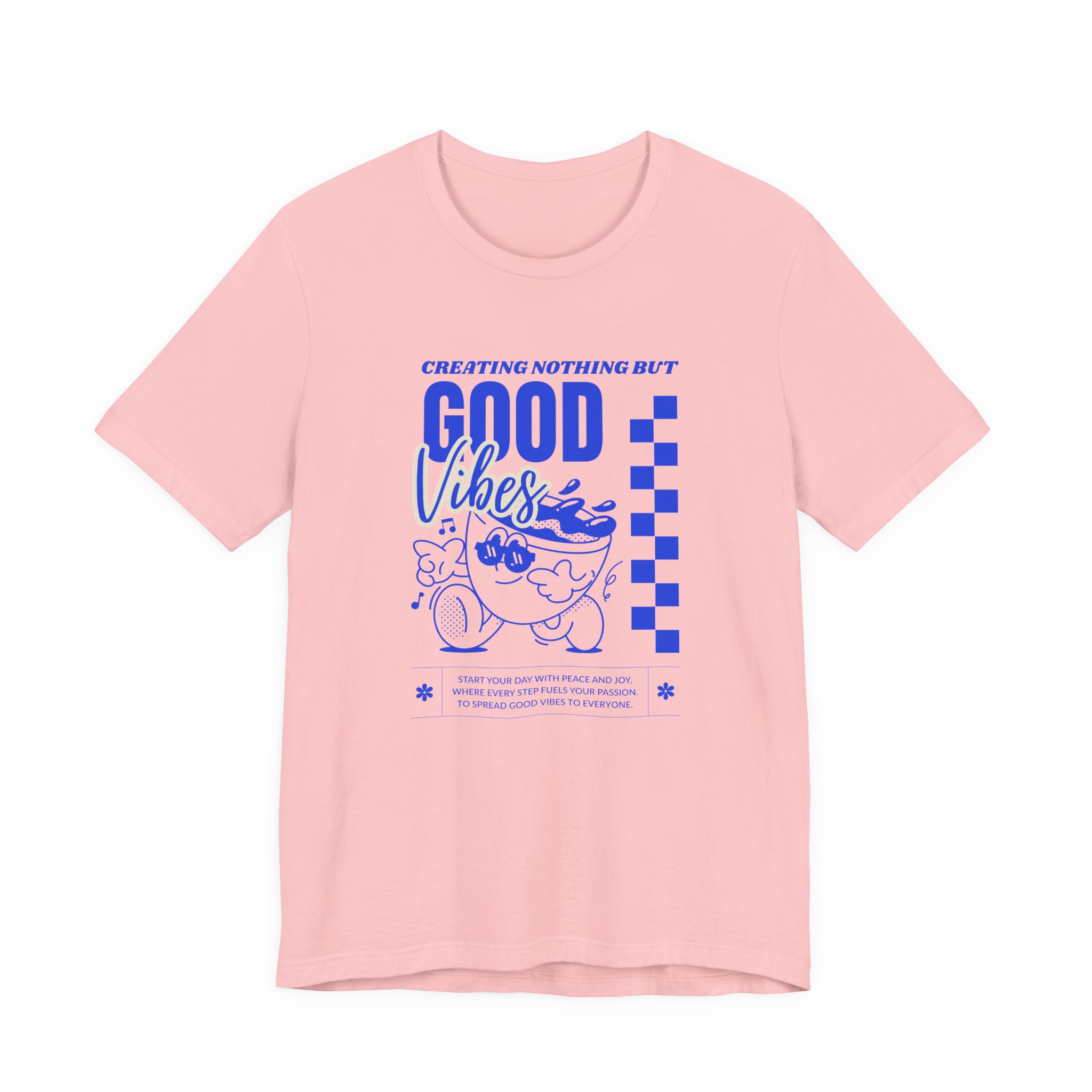 Creating Nothing But Good Vibes-Unisex Jersey Short Sleeve Tee - Image 53