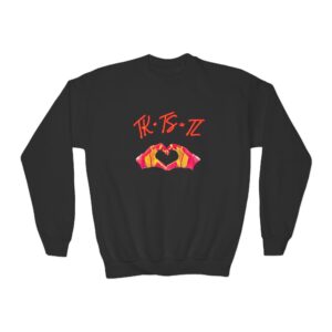SWELCE #87 TK+TS=TL Youth Crewneck Sweatshirt