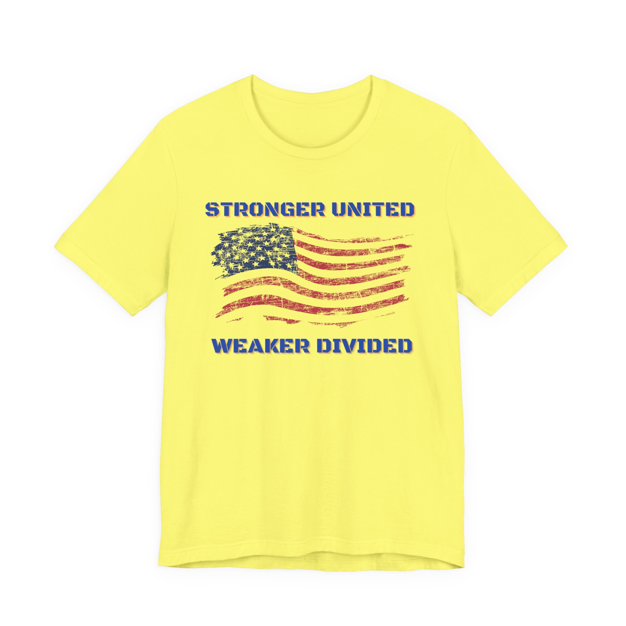 Stronger United Weaker Divided-Unisex Jersey Short Sleeve Tee - Image 21