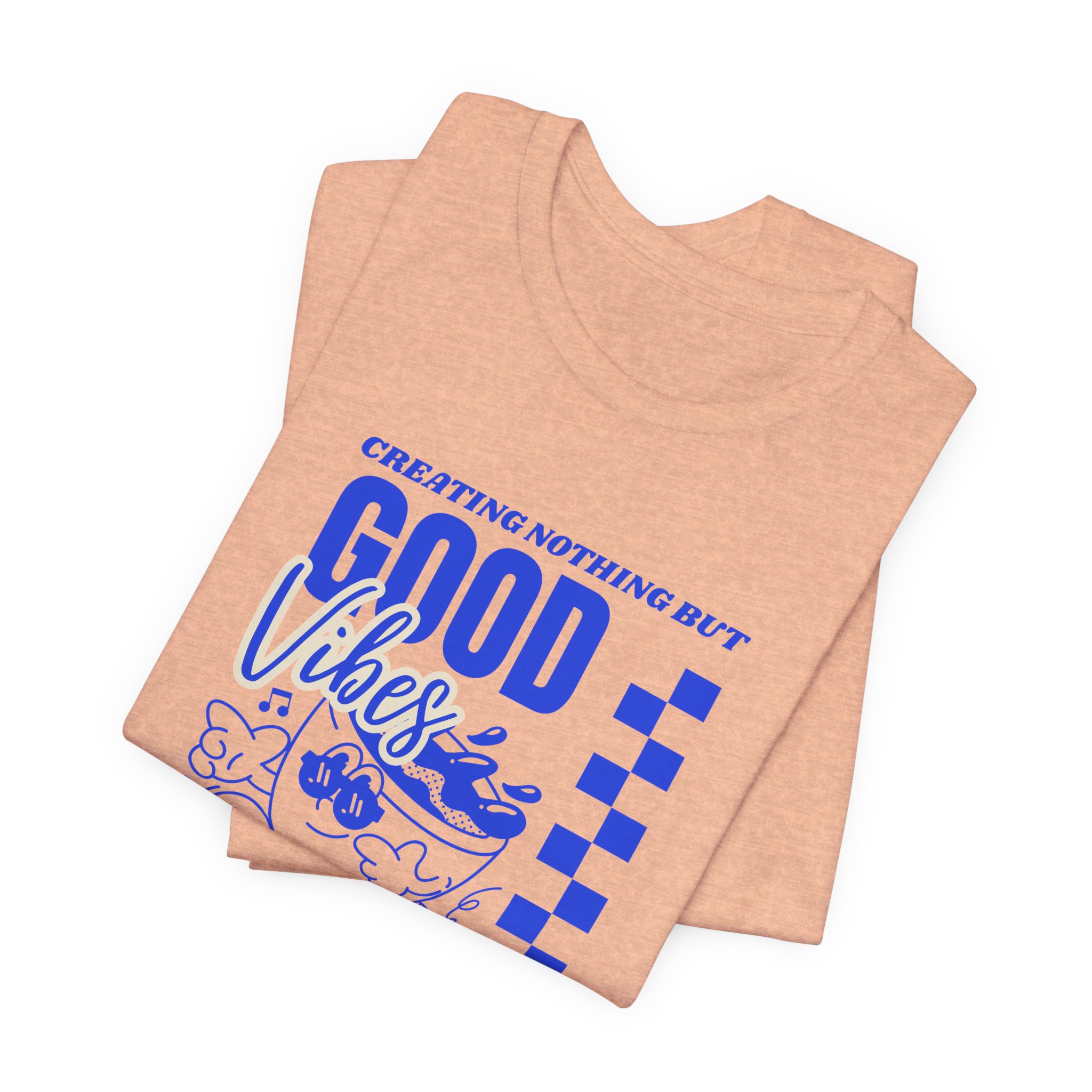 Creating Nothing But Good Vibes-Unisex Jersey Short Sleeve Tee - Image 27