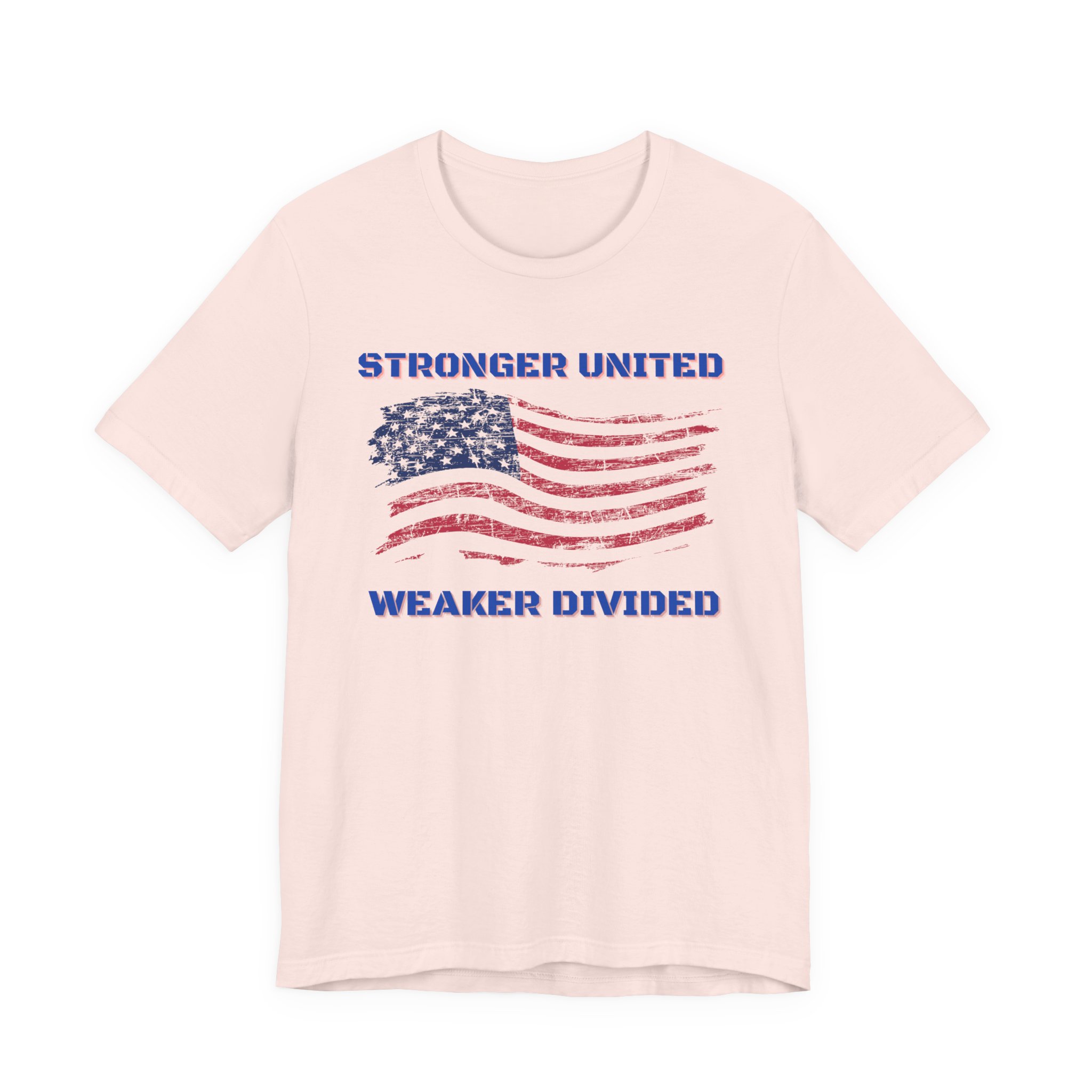 Stronger United Weaker Divided-Unisex Jersey Short Sleeve Tee - Image 5