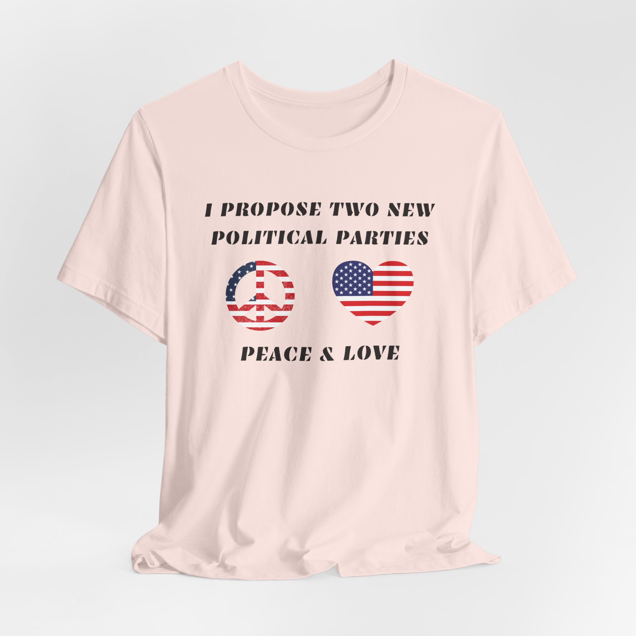 I Propose Two New Political Parties-Unisex Jersey Short Sleeve Tee - Image 8