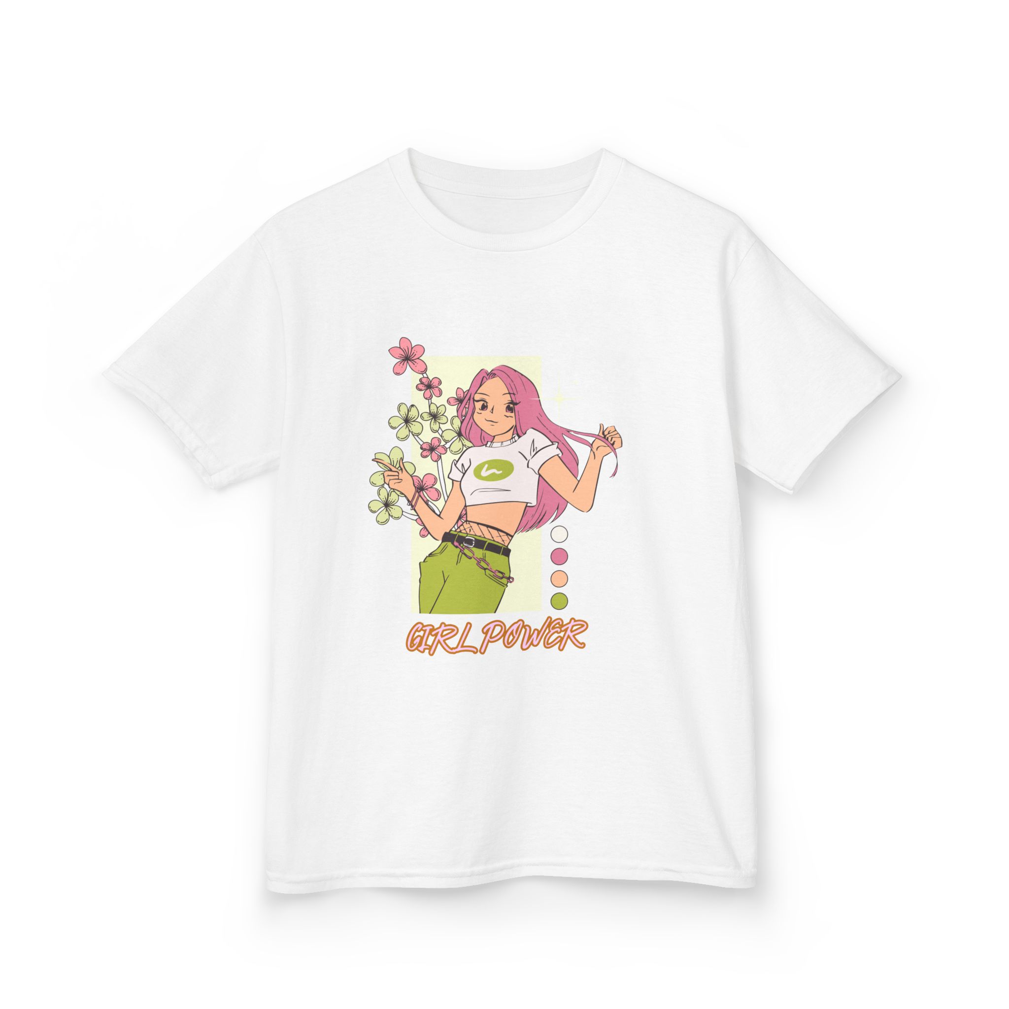 Girl Power-Kids Heavy Cotton™ Tee - Image 3