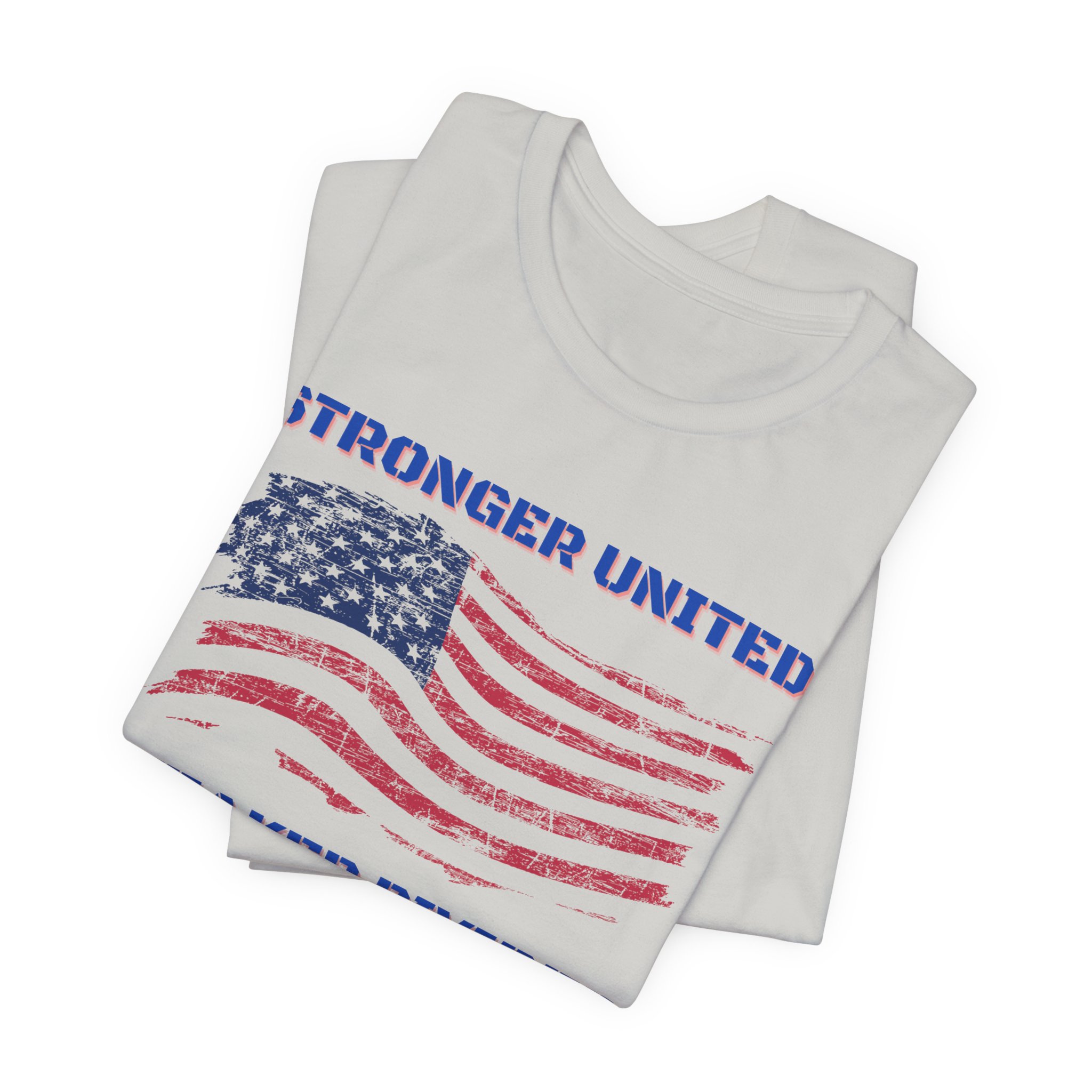 Stronger United Weaker Divided-Unisex Jersey Short Sleeve Tee - Image 15