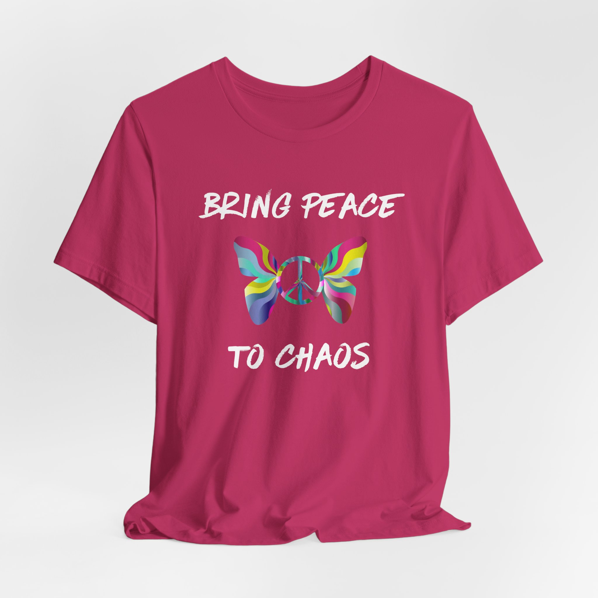 Bring Peace to Chaos-Unisex Jersey Short Sleeve Tee - Image 60