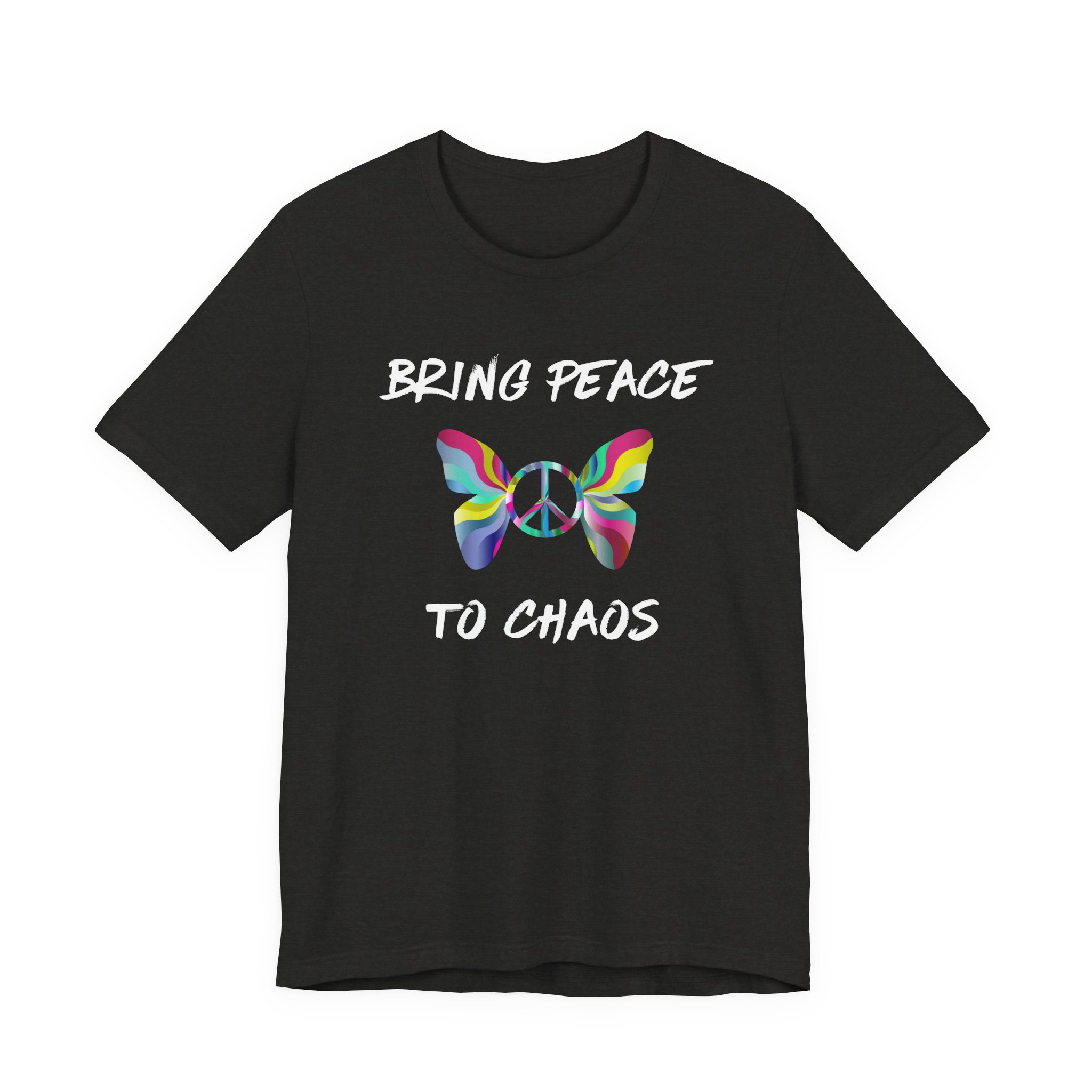 Bring Peace to Chaos-Unisex Jersey Short Sleeve Tee - Image 9