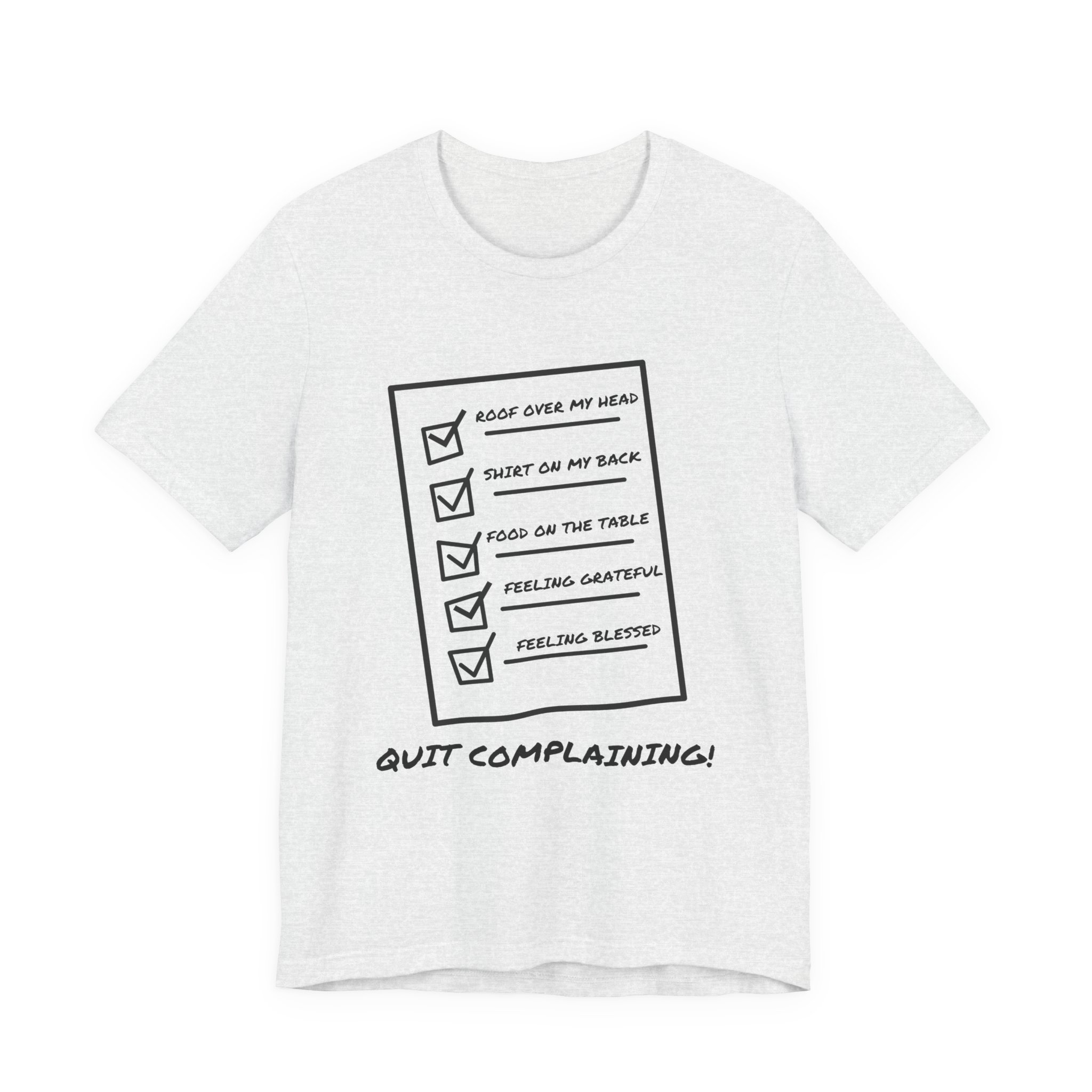 Quit Complaining-Unisex Jersey Short Sleeve Tee - Image 9