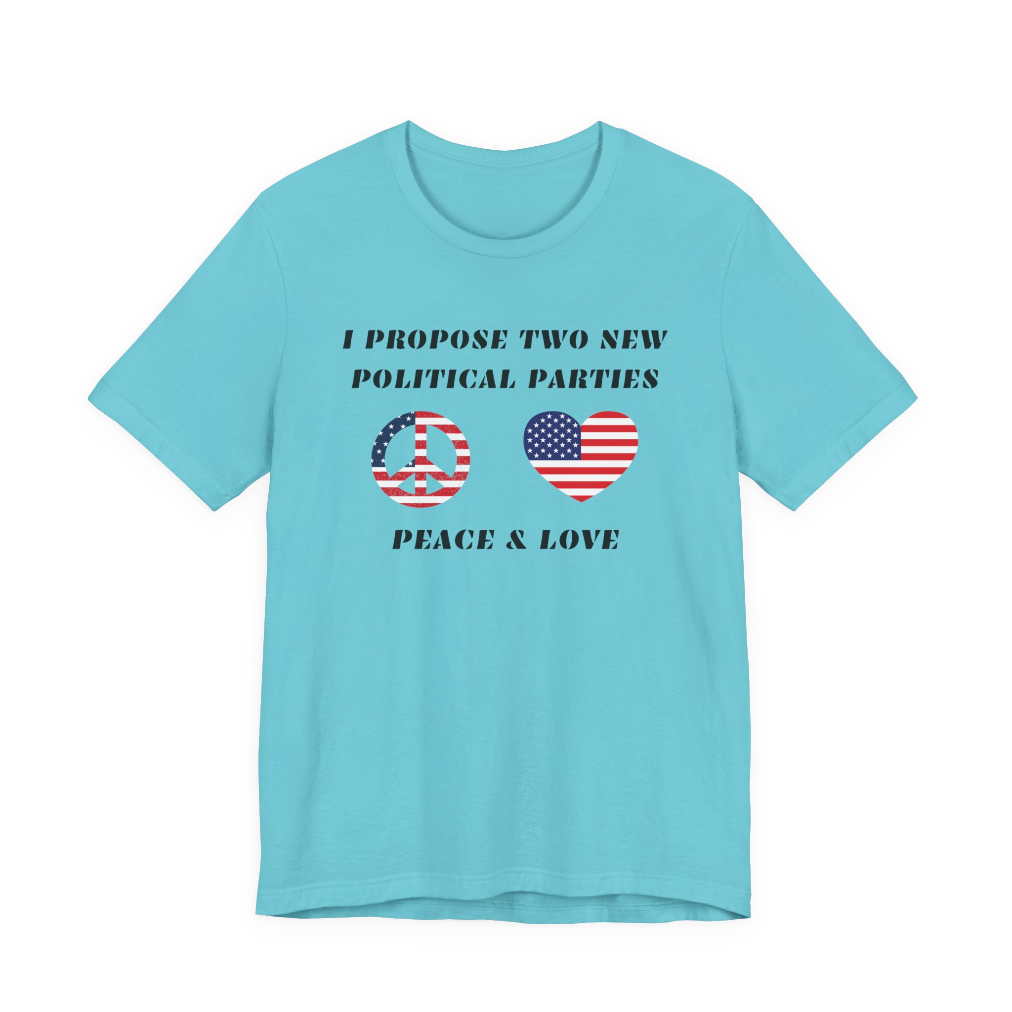 I Propose Two New Political Parties-Unisex Jersey Short Sleeve Tee - Image 33