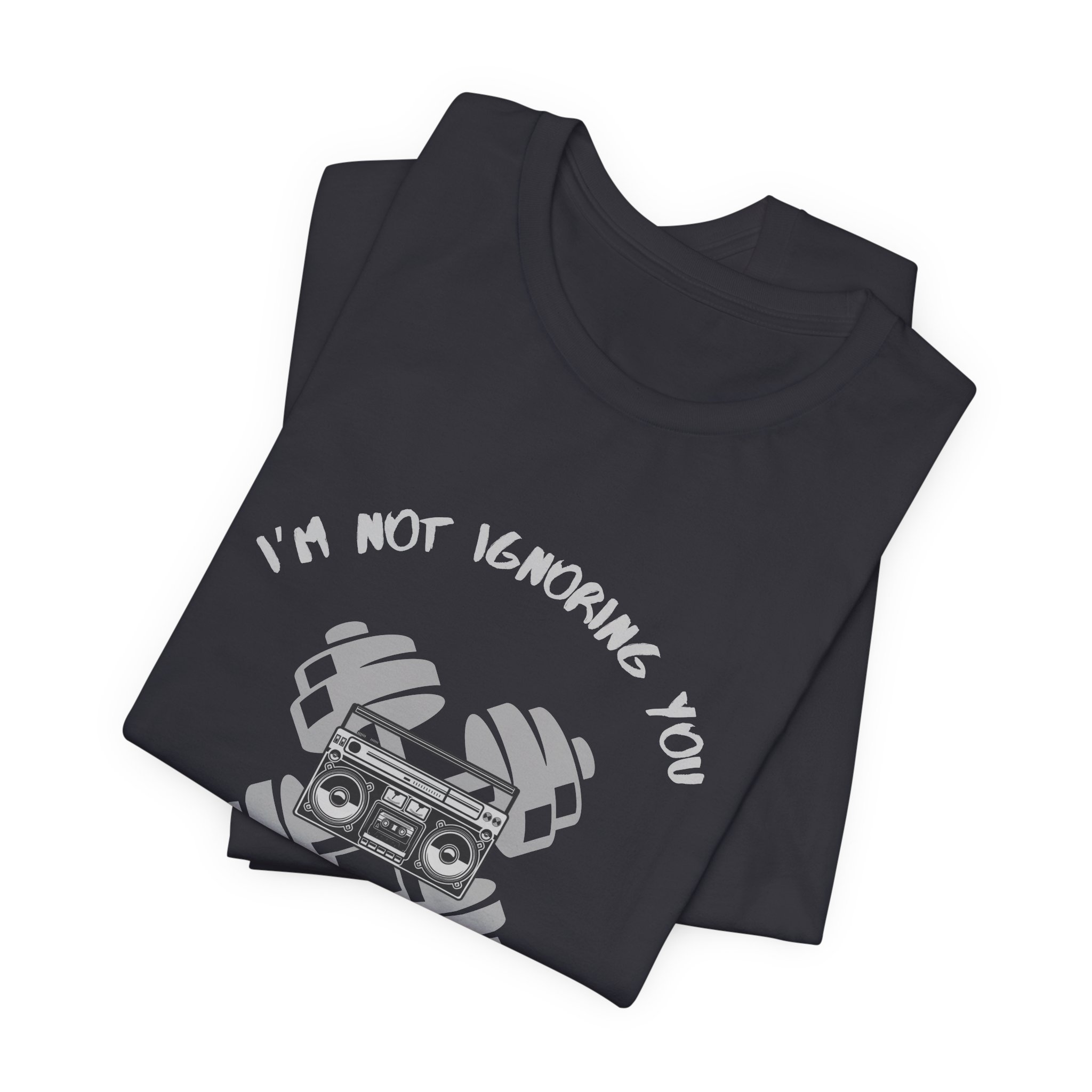 I'm Not Ignoring You...I'm Just in My Zone-Unisex Jersey Short Sleeve Tee - Image 39