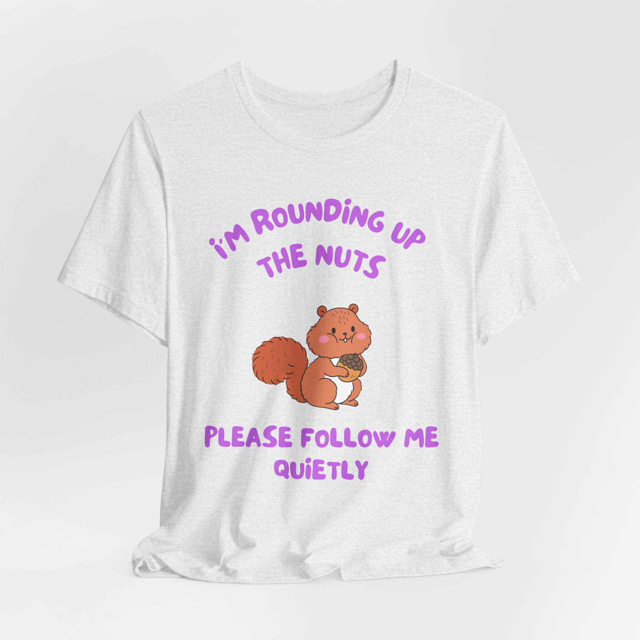 I'm Rounding Up the Nuts-Unisex Jersey Short Sleeve Tee - Image 8
