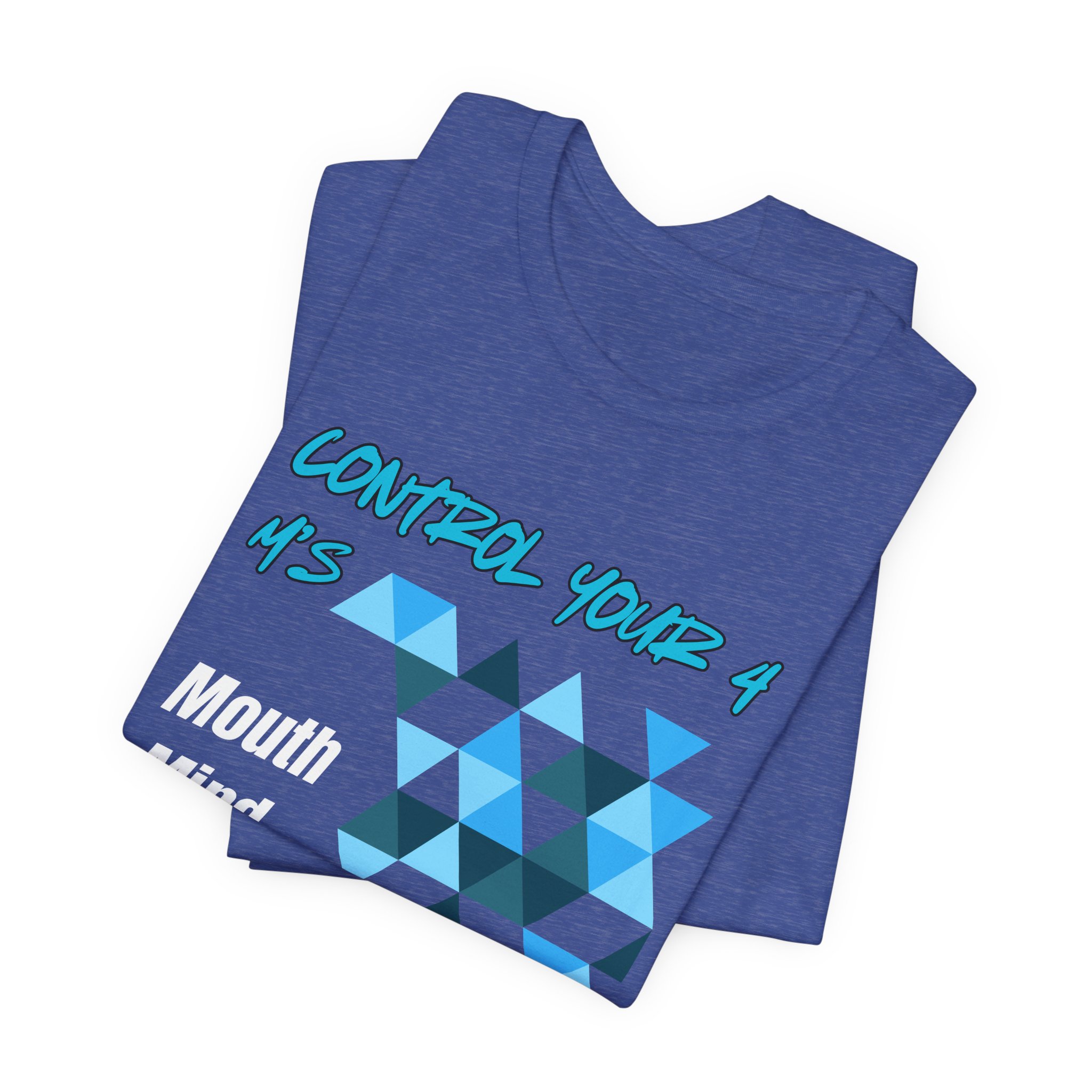 Control Your 4 M's-Unisex Jersey Short Sleeve Tee - Image 27
