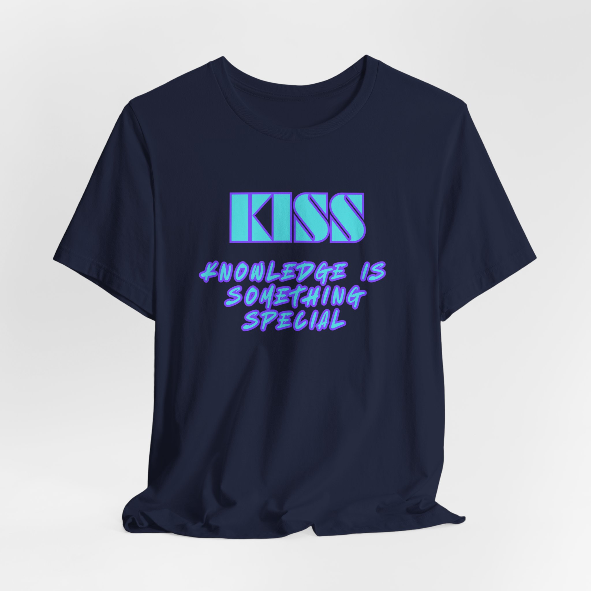 KISS-Knowledge is Something Special-Unisex Jersey Short Sleeve Tee - Image 56