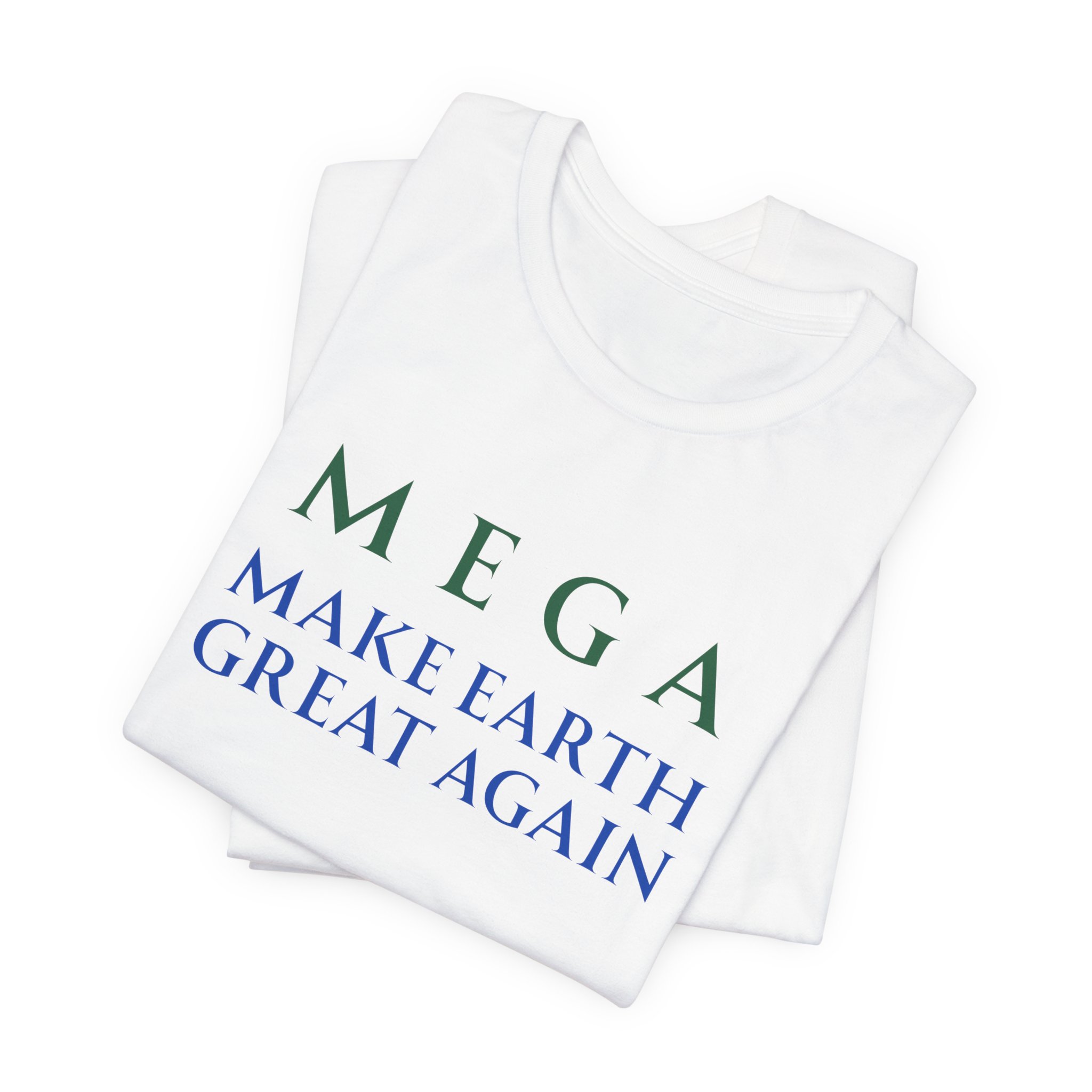 MEGA Make Earth Great Again-Unisex Jersey Short Sleeve Tee - Image 3