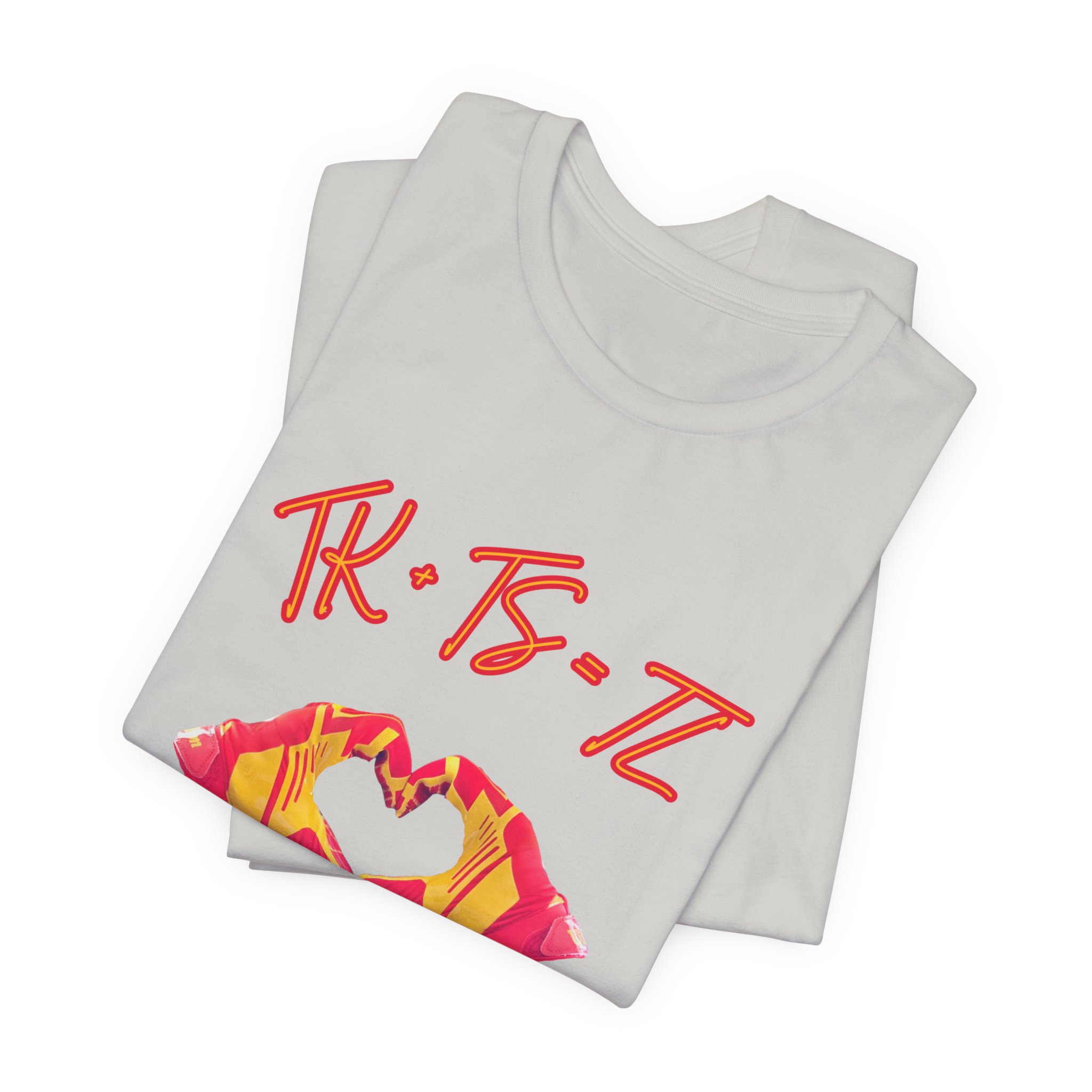 SWELCE TK+TS=TL Original Love Glove Design (Vers#3 for black) Jersey-Unisex Jersey Short Sleeve Tee - Image 22